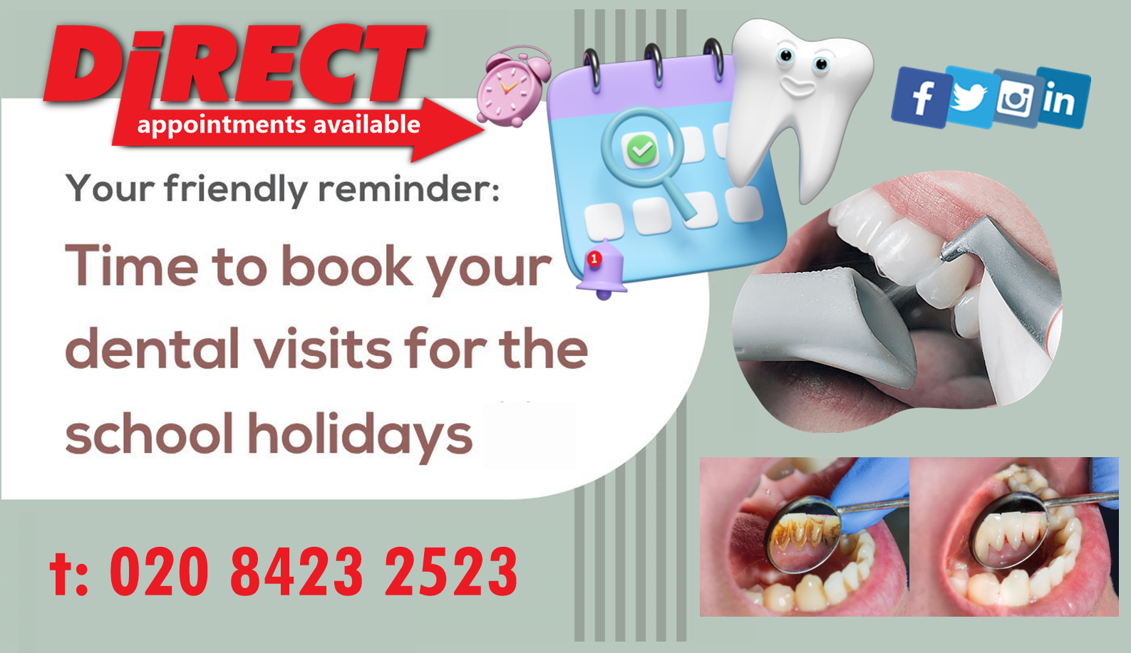 Direct Access Dental Hygiene School Holidays Direct Access Dental Hygiene